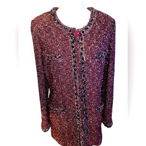 Tiffany Kint Collection Tweed Vintage Jacket Chanel Style
